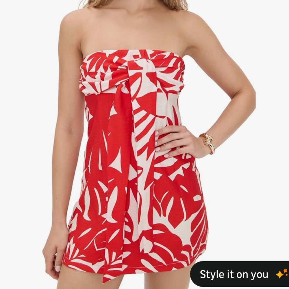 Seven Wonders Arlette strapless mini dress